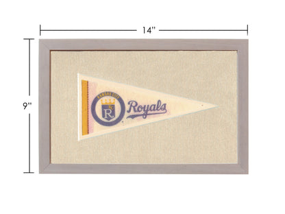 Americana Memories Vintage Pennants and Memorabilia Vintage Kansas City Royals Pennant