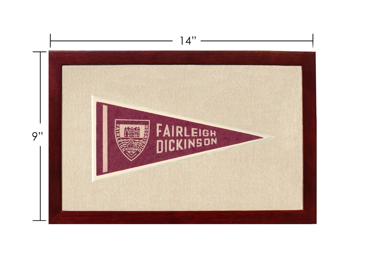 Vintage Fairleigh Dickinson Pennant
