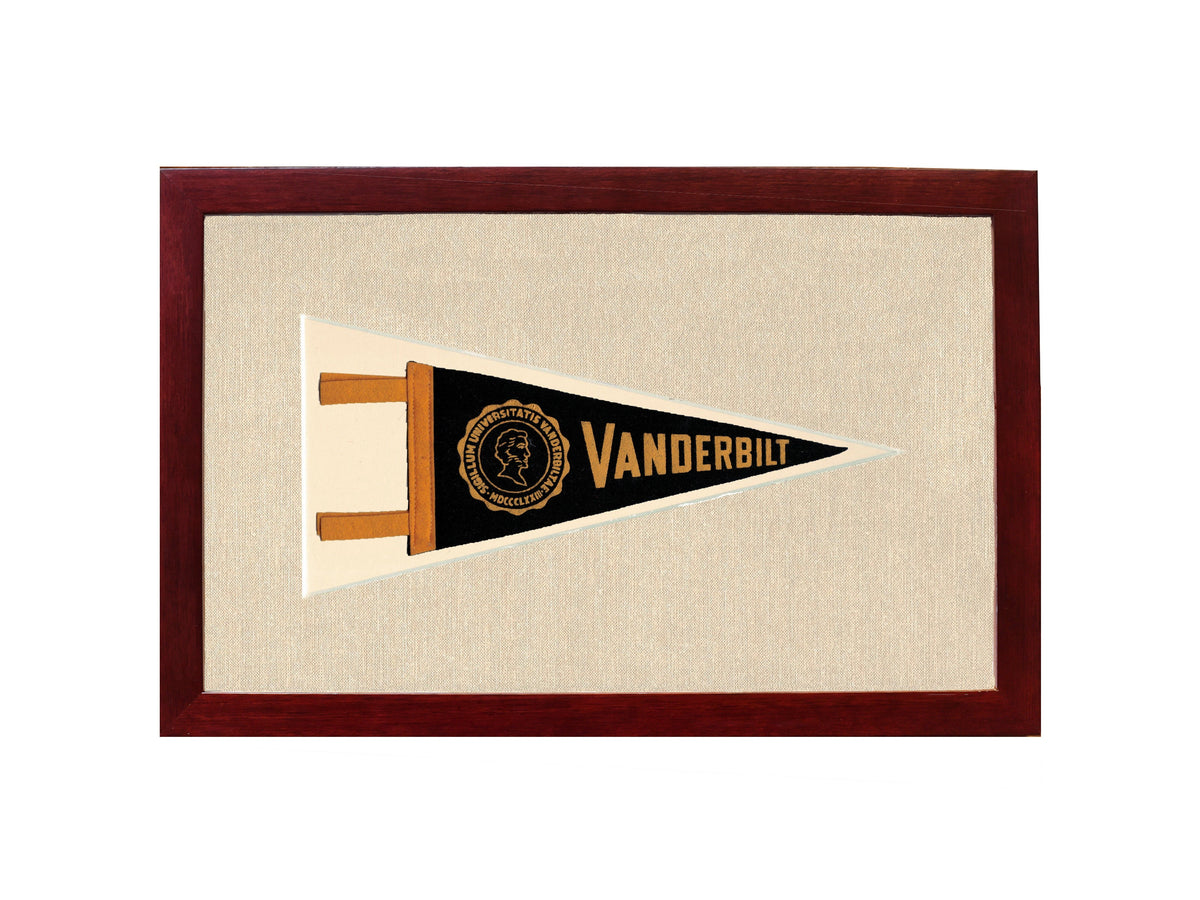 Vintage Vanderbilt University Pennant
