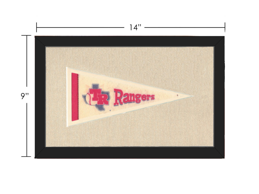 Americana Memories Vintage Pennants and Memorabilia Vintage Texas Rangers Pennant