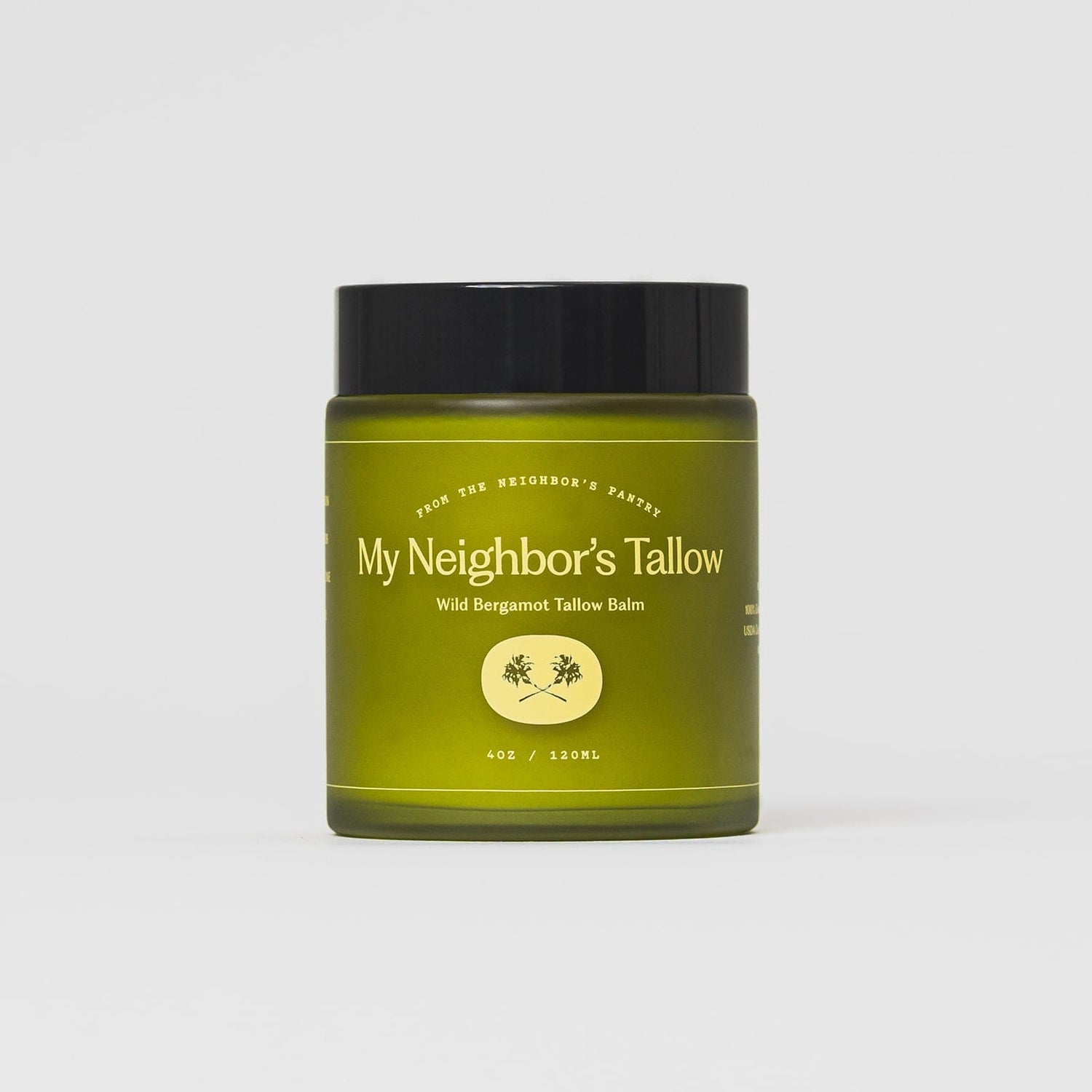 My Neighbor’s Local Grass-Fed Tallow Balm 2oz Wild Bergamot Balm