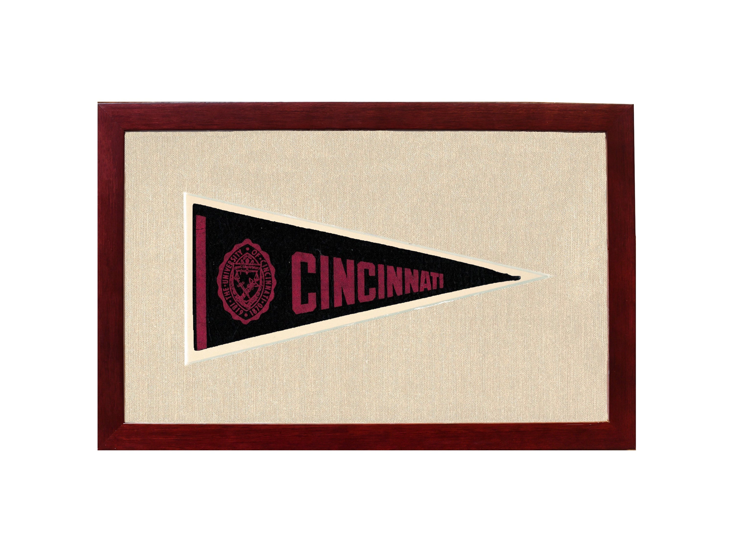 Vintage University of Cincinnati Pennant