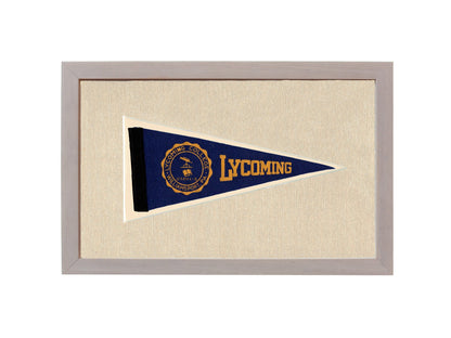 Americana Memories Vintage Pennants and Memorabilia Vintage Lycoming College Pennant