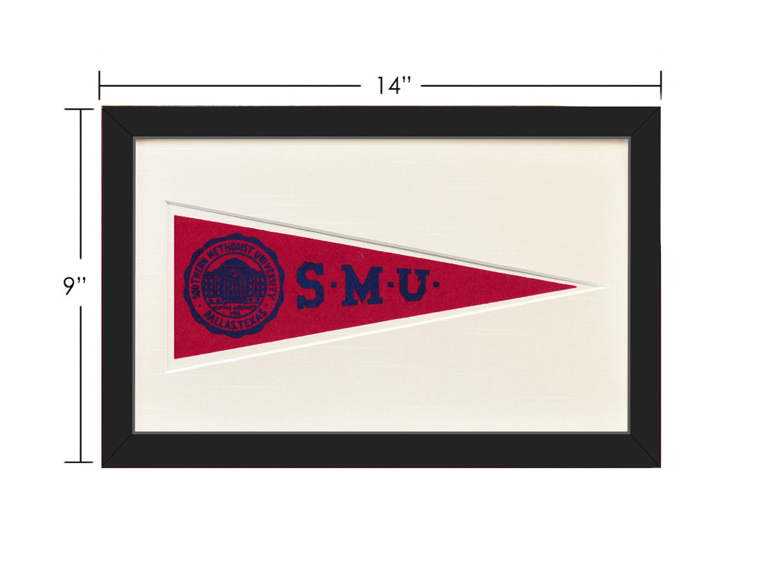 Vintage Southern Methodist University Hormel Pennant