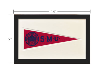 Vintage Southern Methodist University Hormel Pennant