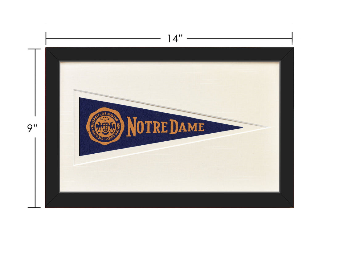 Vintage Notre Dame Hormel Pennant