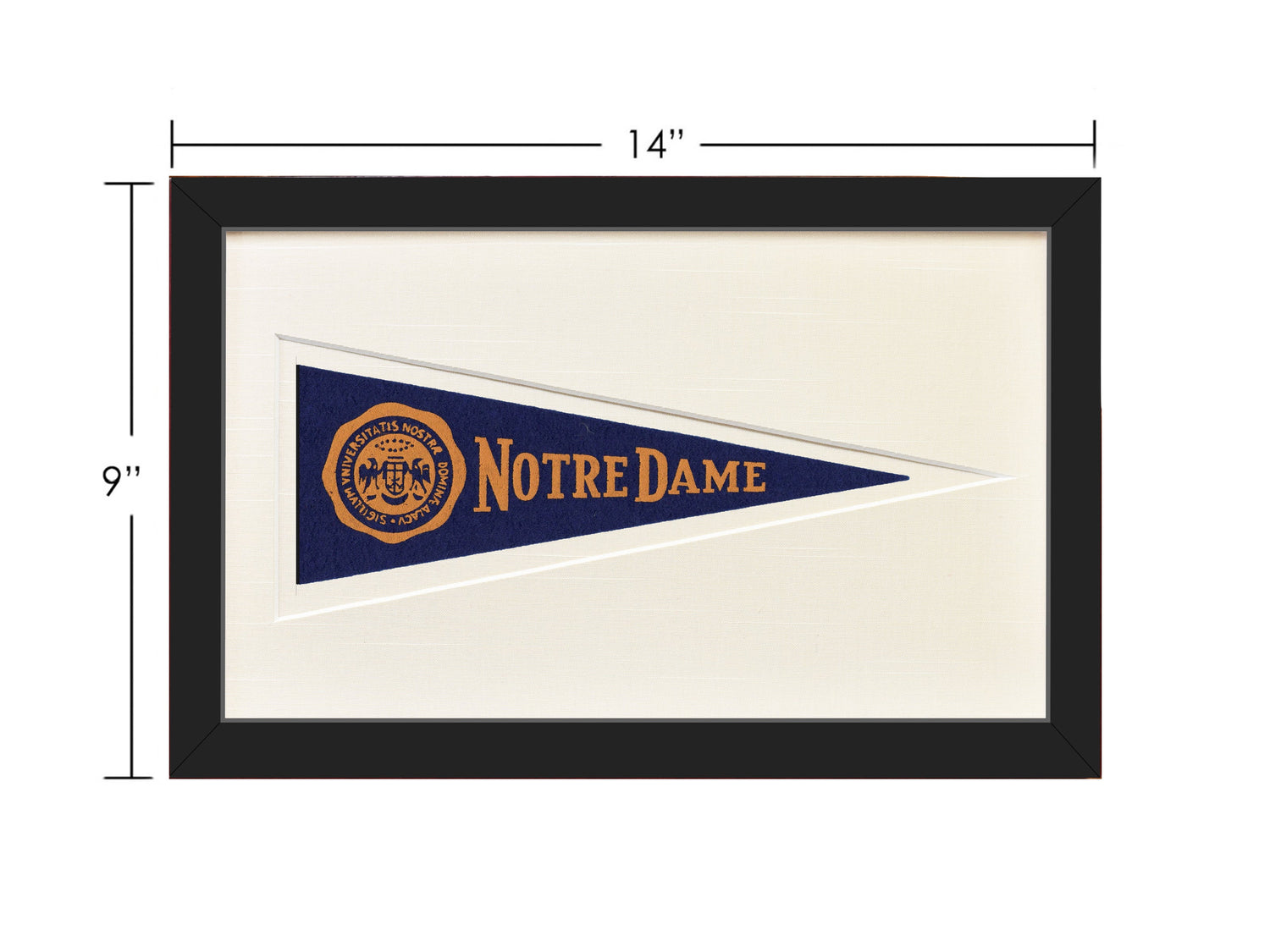 Vintage Notre Dame Hormel Pennant