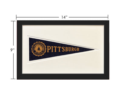 Vintage University of Pittsburgh Hormel Pennant