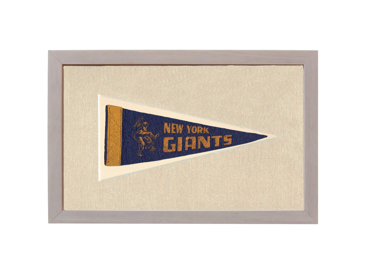 Vintage New York Giants Pennant