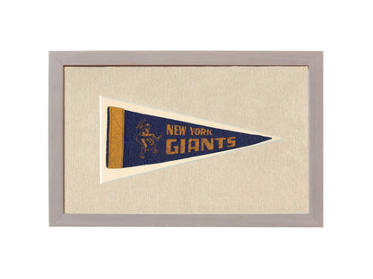 Vintage New York Giants Pennant