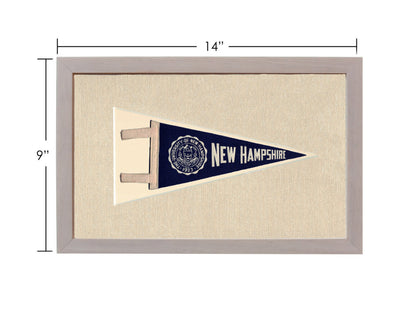 Americana Memories Vintage Pennants and Memorabilia Vintage University of New Hampshire Pennant
