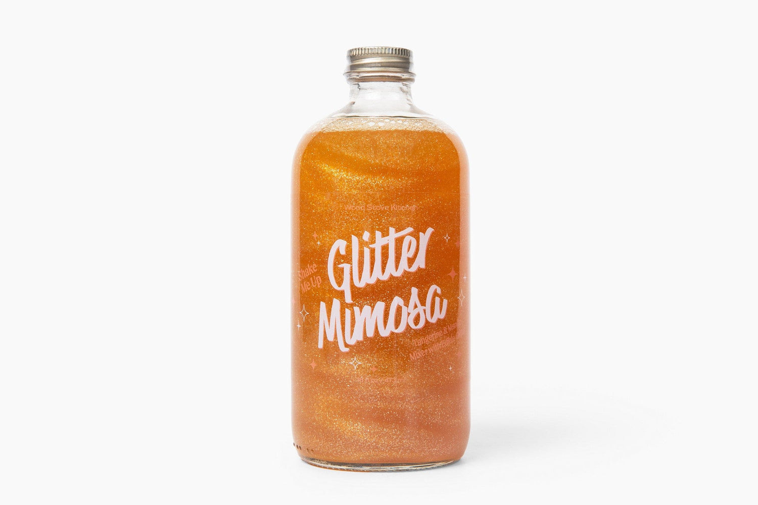 Wood Stove Kitchen Glitter Mimosa Mixer, 16 fl oz