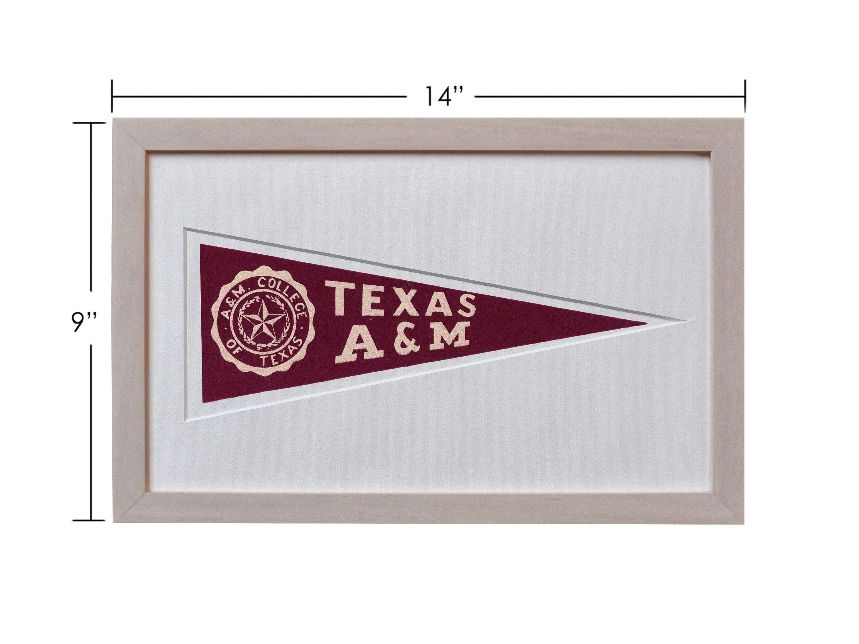 Americana Memories Vintage Texas A&amp;M Hormel Pennant