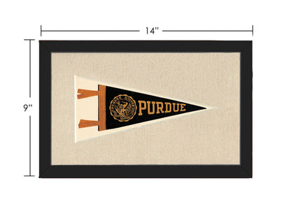 Americana Memories Vintage Pennants and Memorabilia Vintage Purdue Pennant