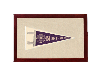 Americana Memories Vintage Pennants and Memorabilia Vintage Northwestern University Pennant