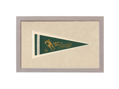 Americana Memories Vintage Pennants and Memorabilia Vintage California Golden Seals Pennant
