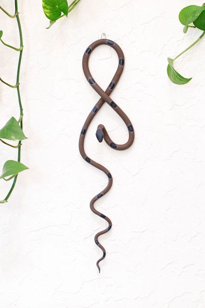 Carter + Rose Saul Ceramic Wall Snake