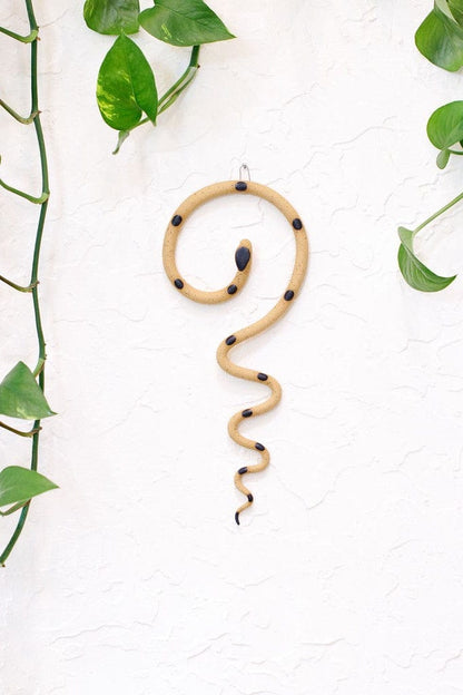 Carter + Rose Sammy Medium Ceramic Wall Snake