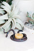 Carter + Rose Saul Ceramic Snake Tealight Holder