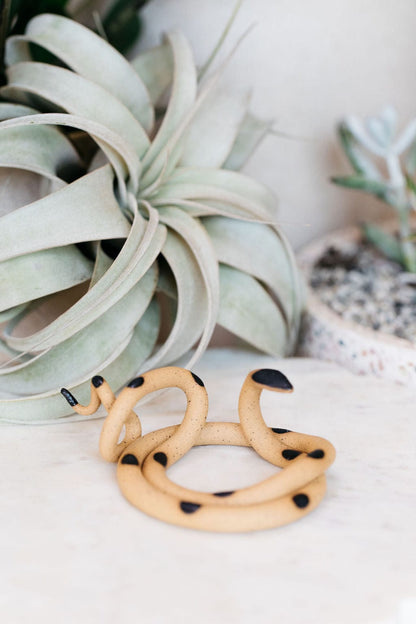Carter + Rose Sammy / Without plant Medium Ceramic Snake