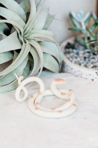 Carter + Rose Sofie / Without plant Medium Ceramic Snake