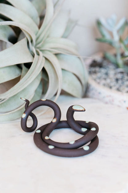 Carter + Rose Stevie / Without plant Medium Ceramic Snake