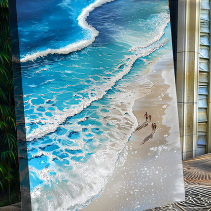 Tailored Canvases Canvas Beachfront Painting Coastal Wall Art III