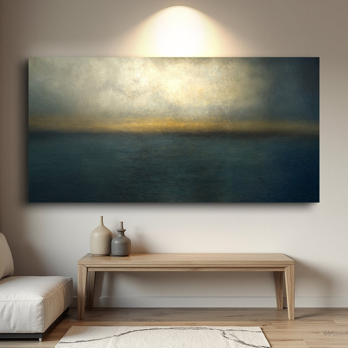 Tailored Canvases Canvas Waterscape Abstract Wall Art