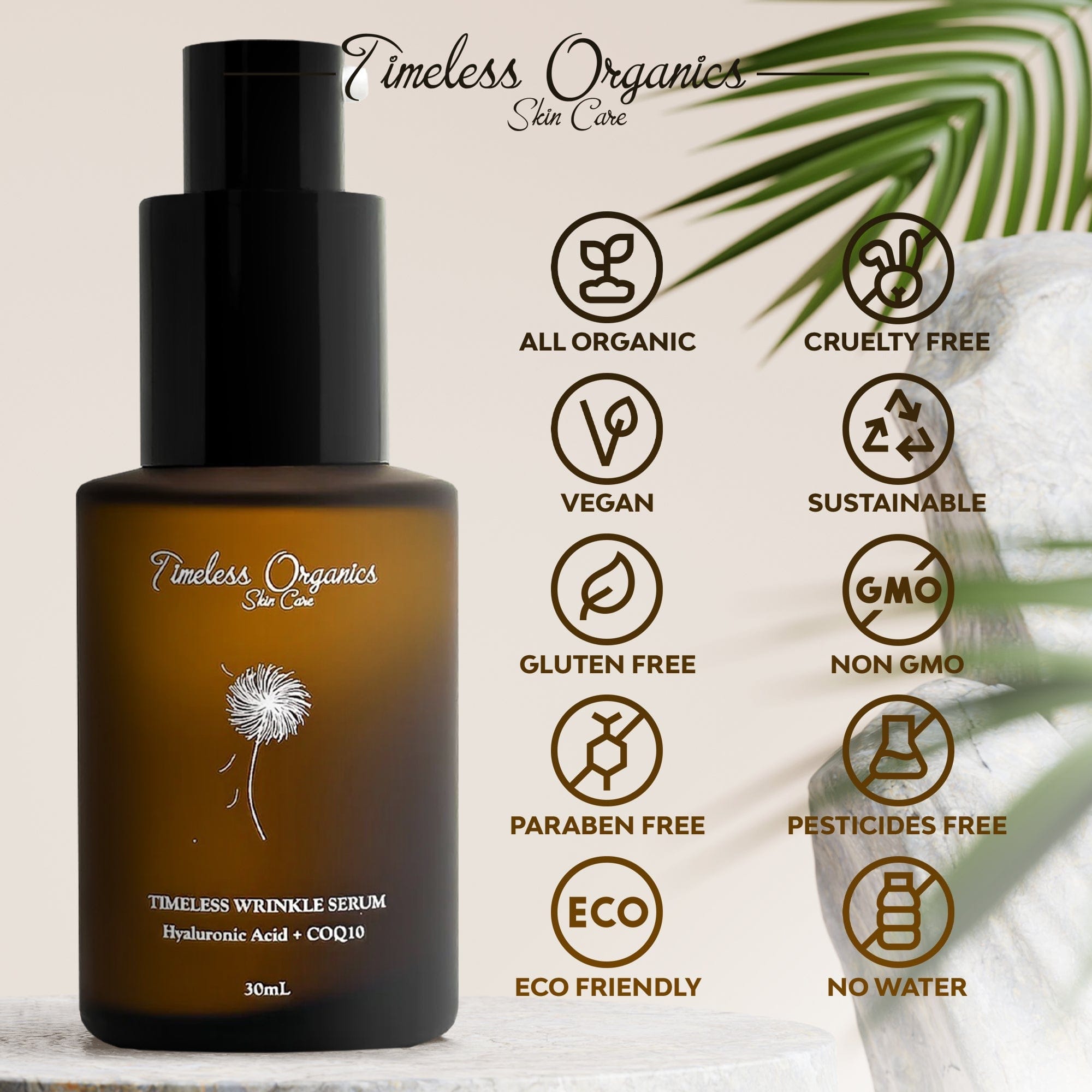 Timeless Organics Skin Care Serum Timeless Wrinkle Serum