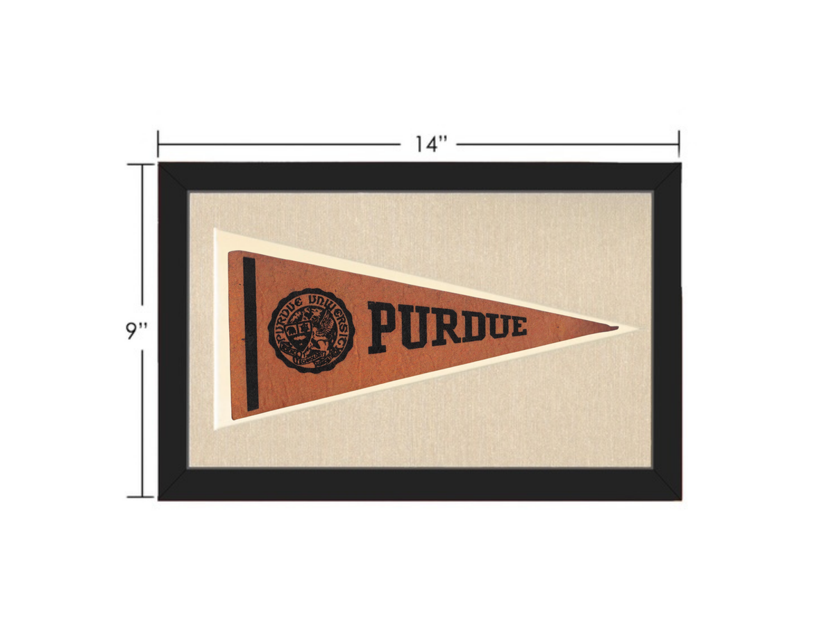 Vintage Purdue Pennant