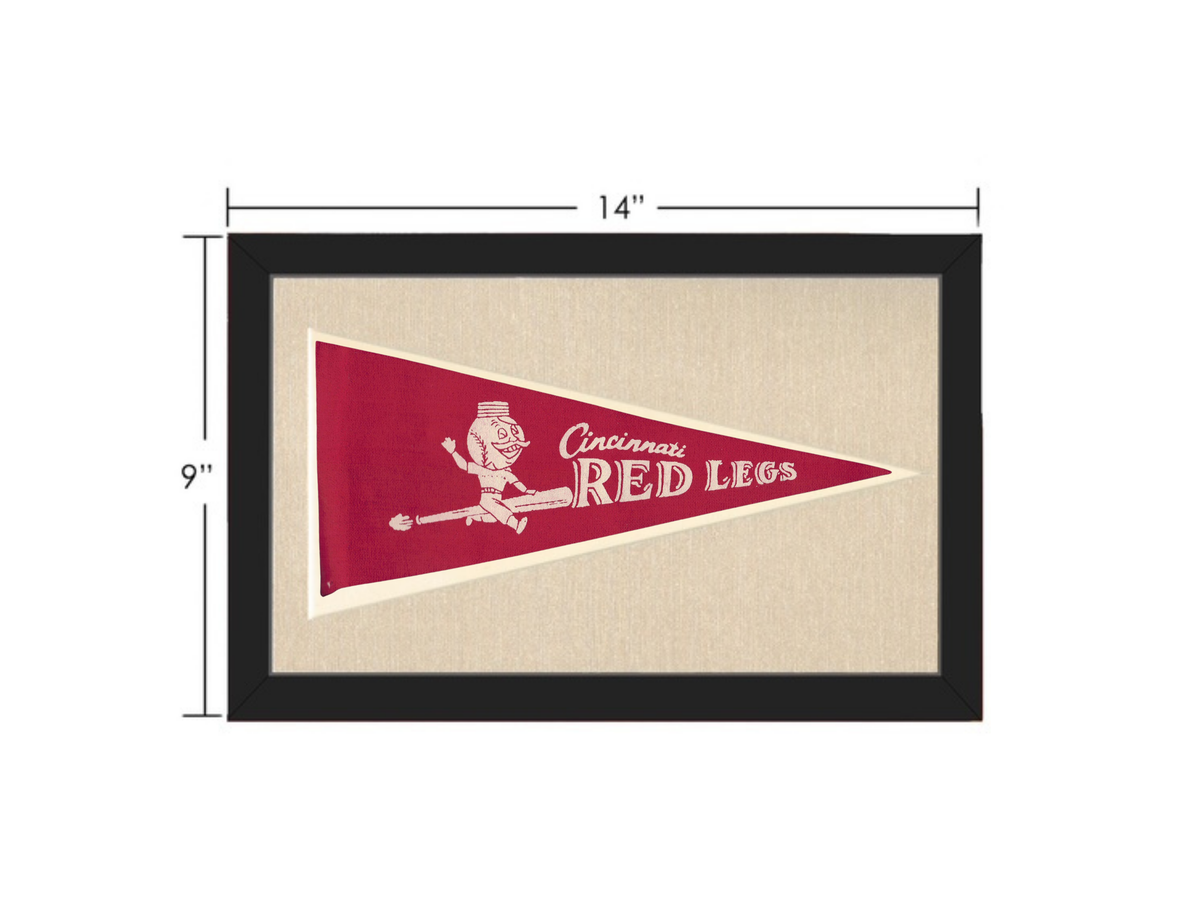Vintage Red Legs Pennant