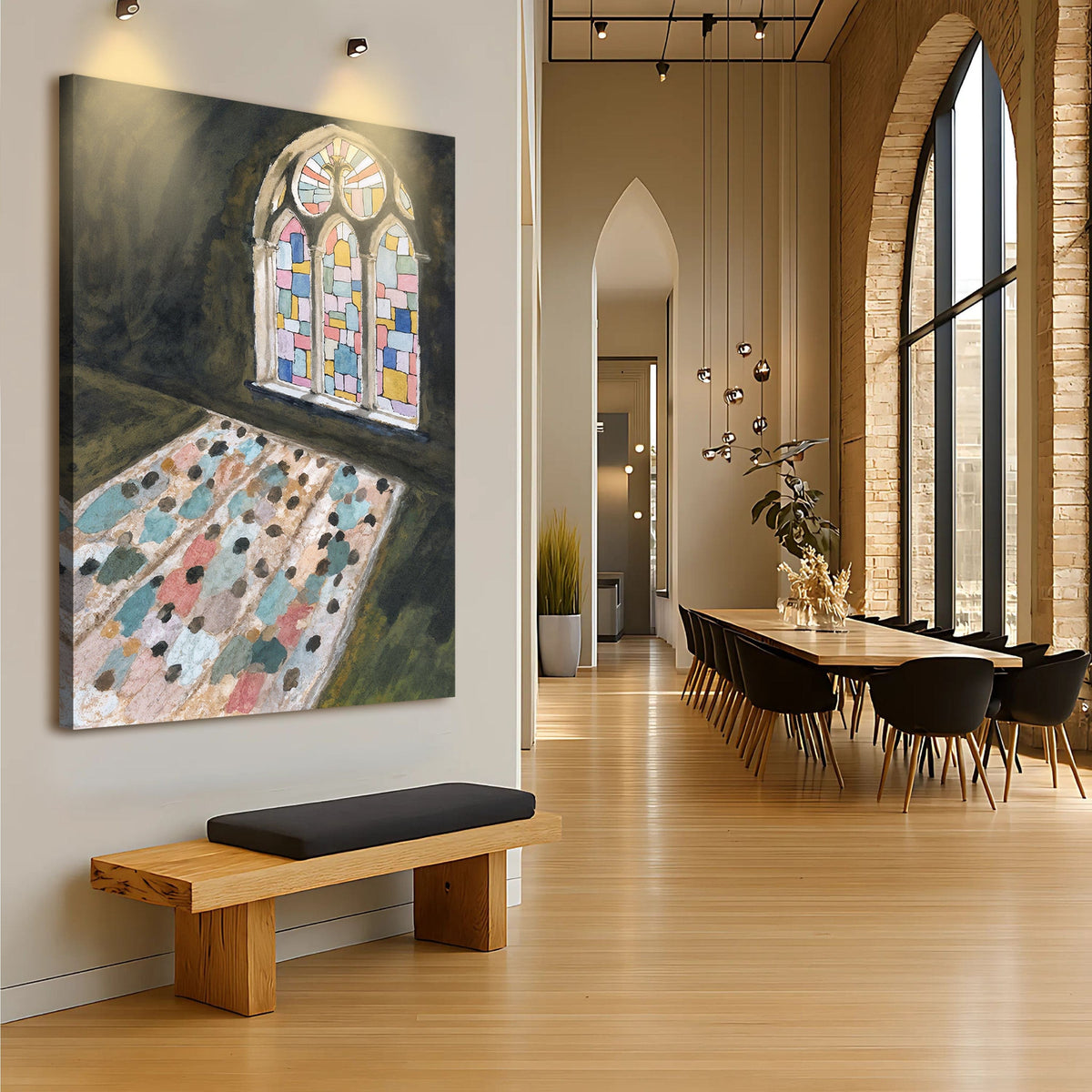 Tailored Canvases Canvas Sacred Reflection Faith Wall Art