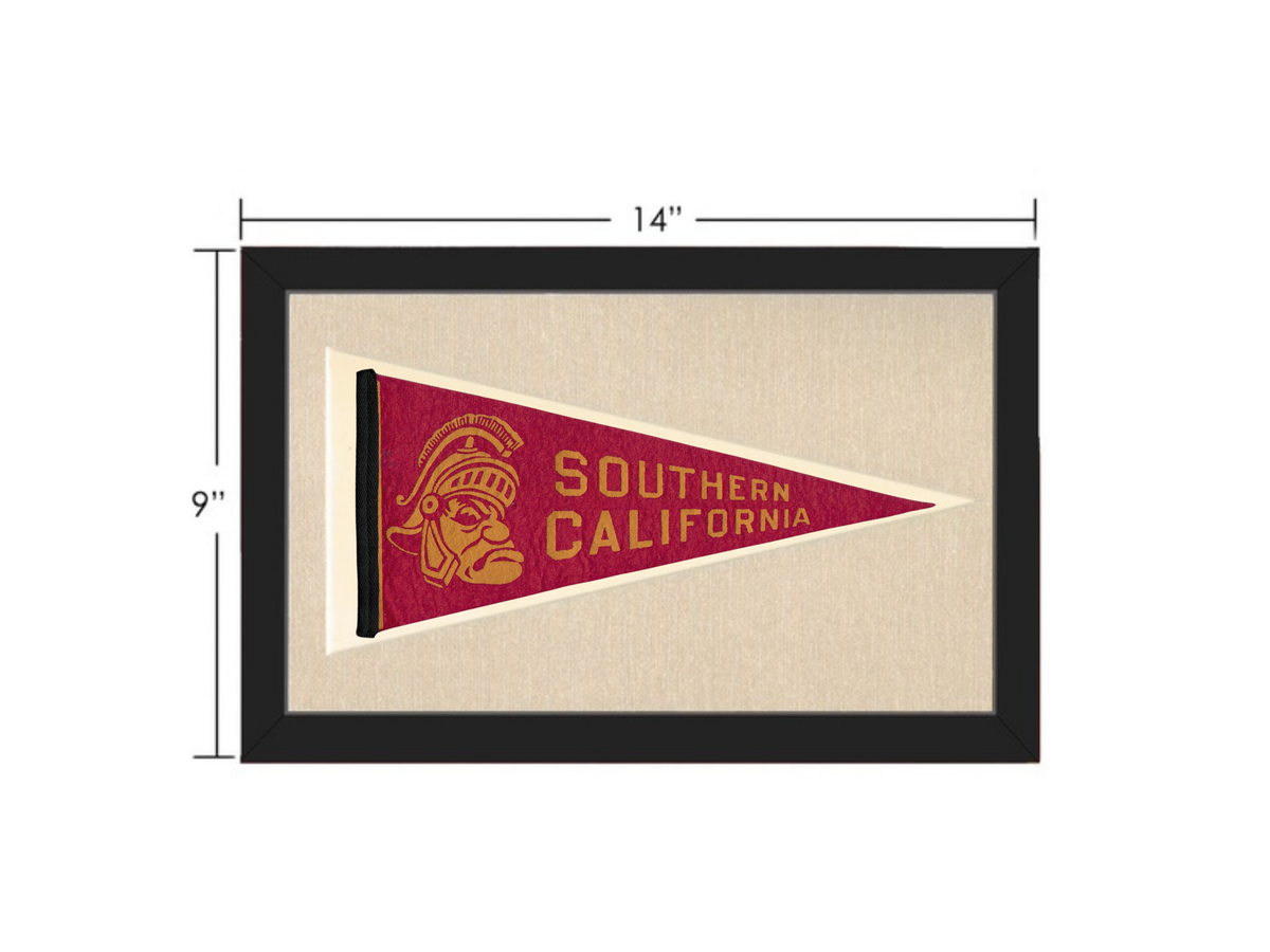 Vintage University of Southern California Pennant