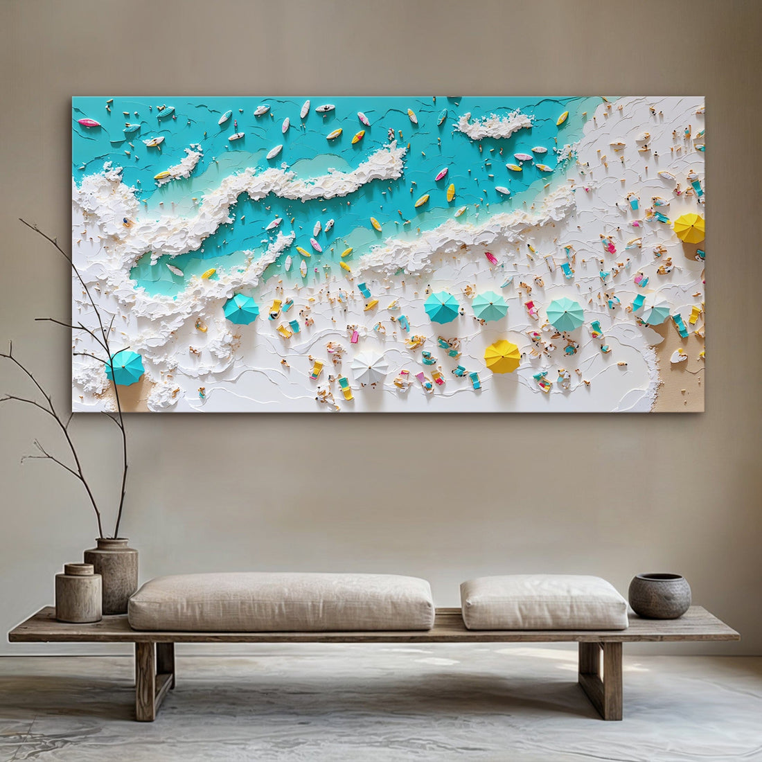 Tailored Canvases Canvas Beach Days Wall Art XI
