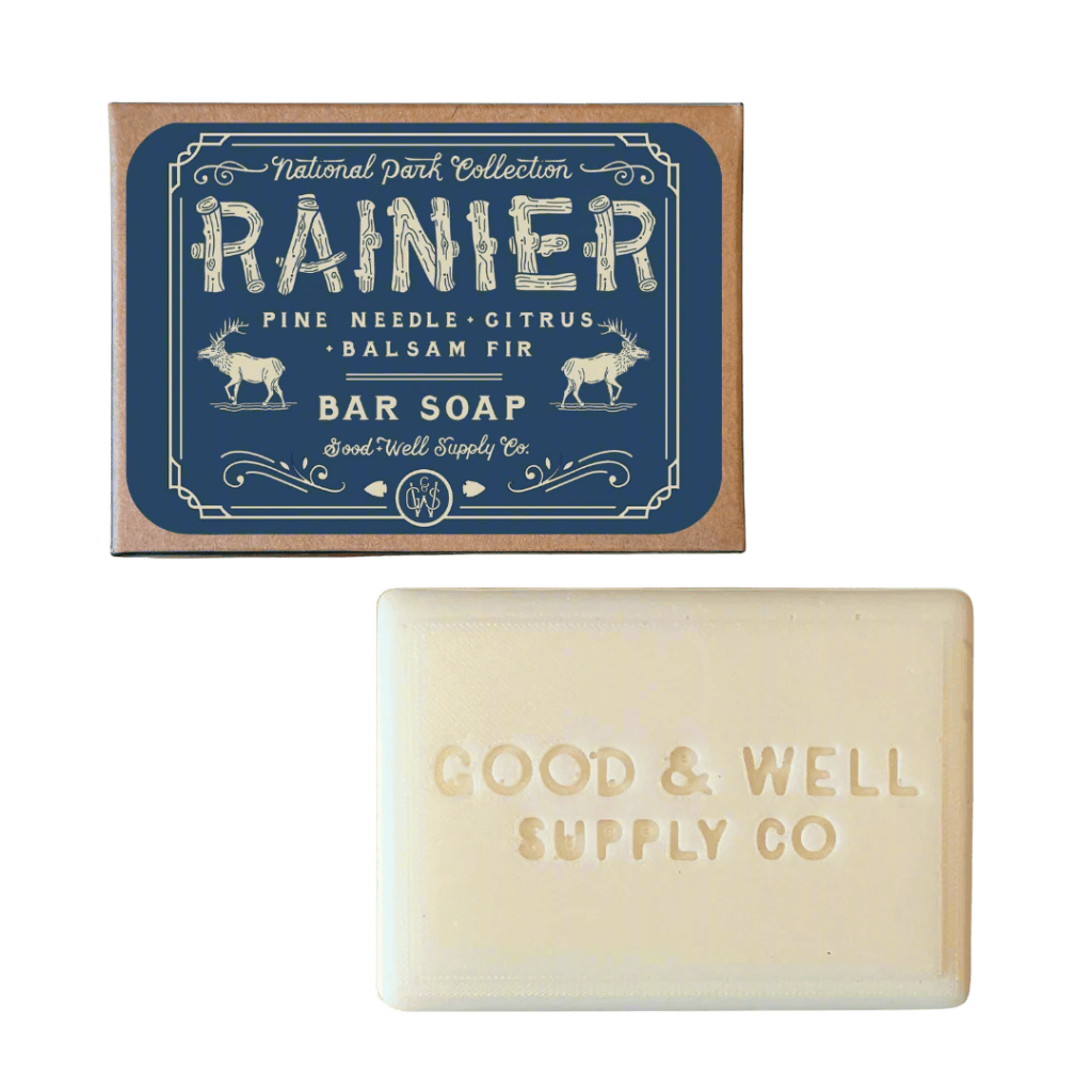 Good &amp; Well Supply Co Bar Soap Rainier National Park Bar Soap