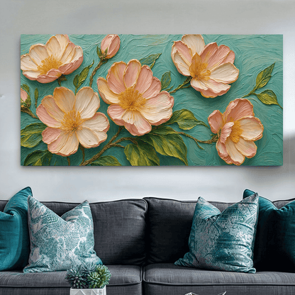 Tailored Canvases Canvas Blossoms Serenade Wall Art