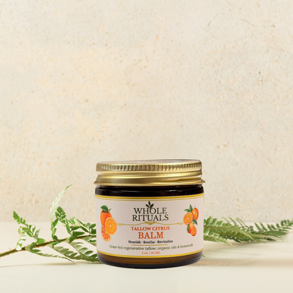 Citrus Tallow Balm – Natural Moisturizing Skin Balm