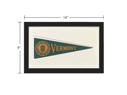 Vintage University of Vermont Hormel Pennant