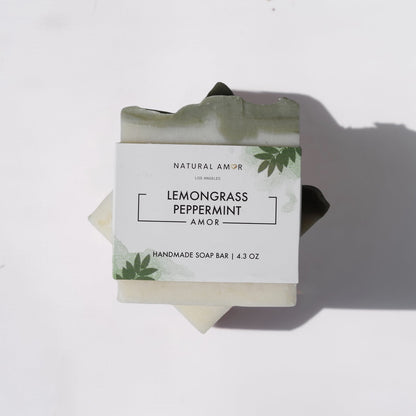 Lemongrass Peppermint Soap Bar - My American Goods