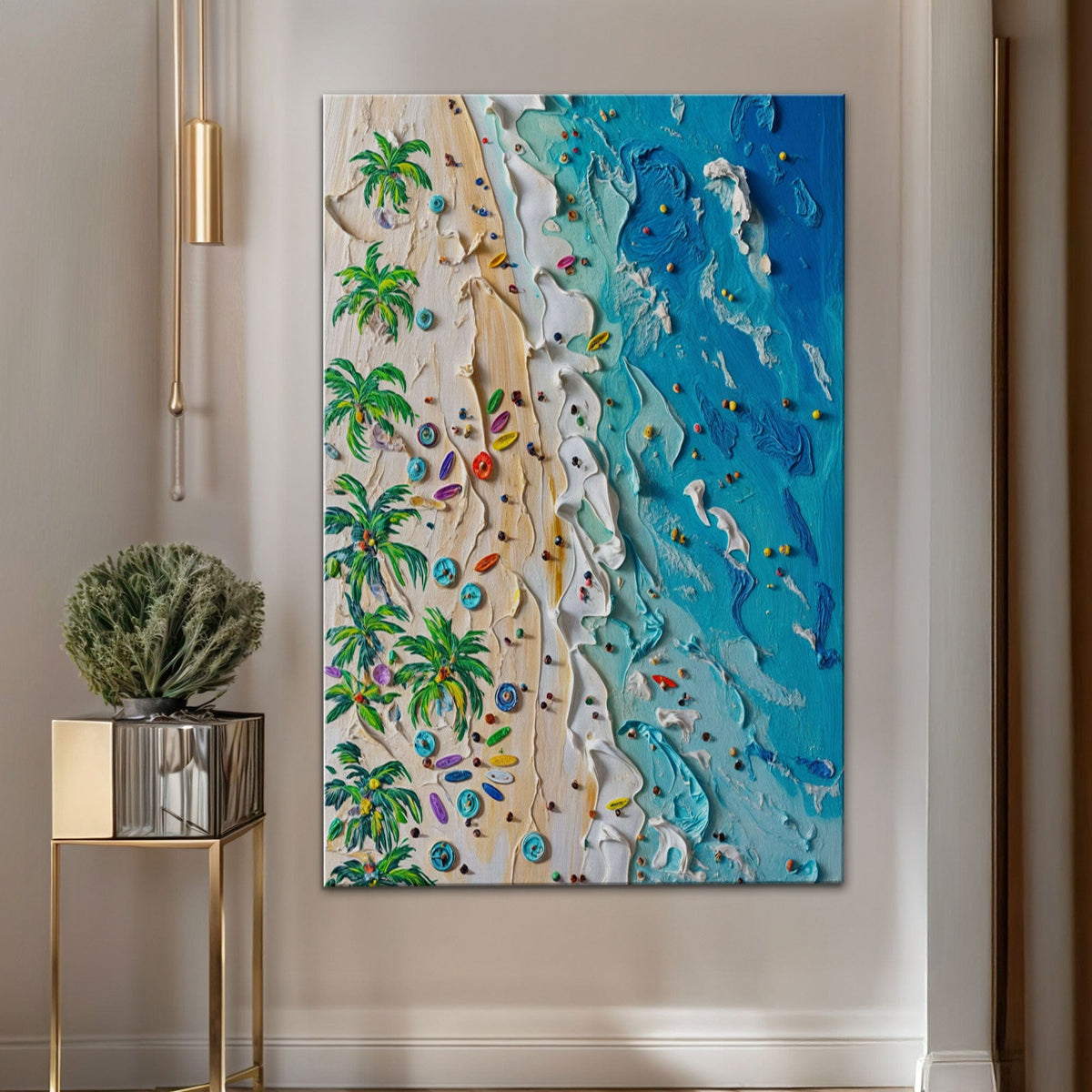 Tailored Canvases Canvas Beach Days Wall Art
