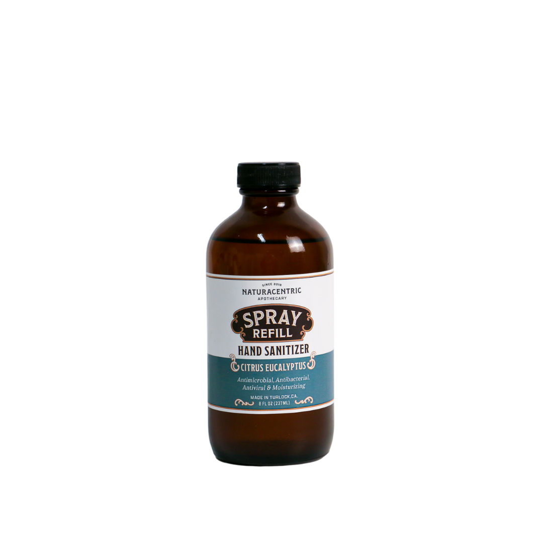 Citrus Eucalyptus Essential Oil Based Hand Sanitizer Spray
