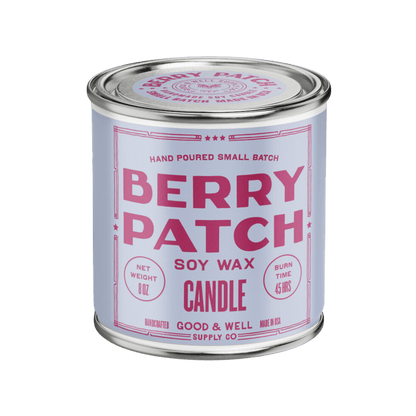 Good &amp; Well Supply Co Candles Berry Patch Happy Place Candle