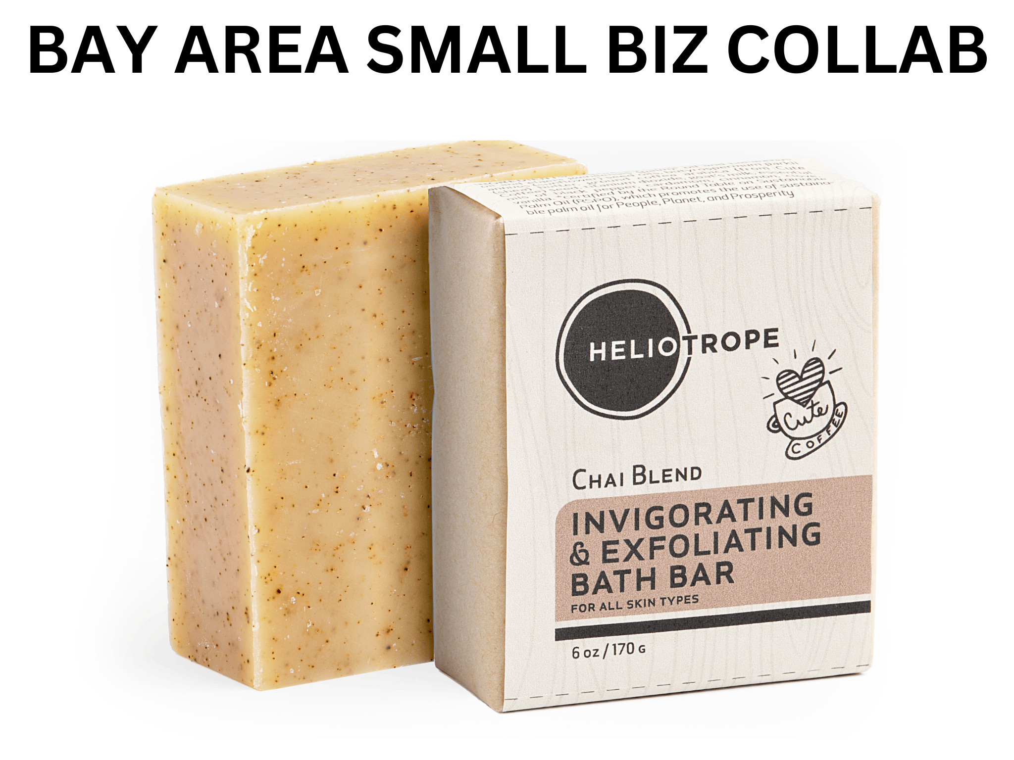 Heliotrope SF Soap Exfoliating Bath Bars