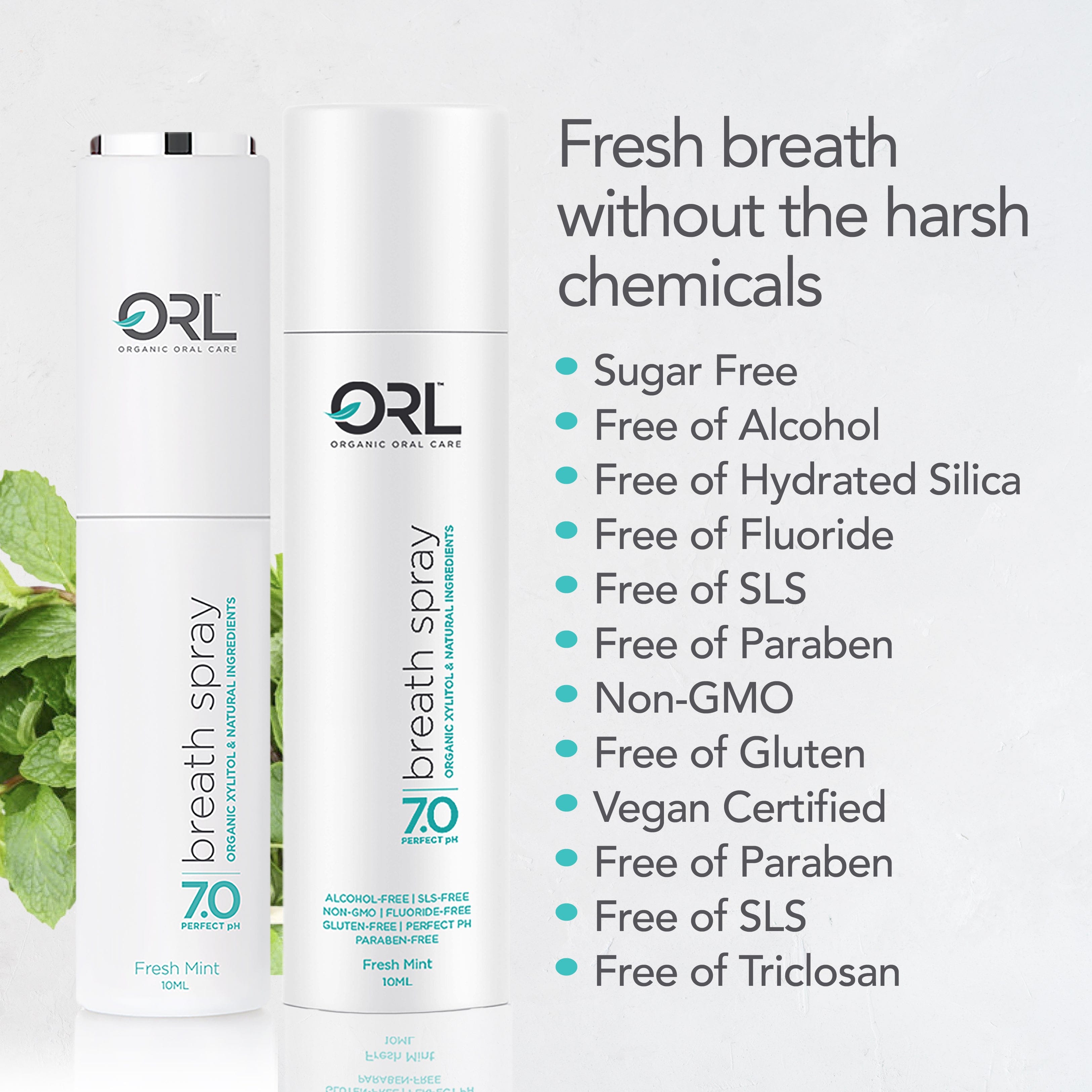 ORL Breath Spray Fresh Mint Breath Spray
