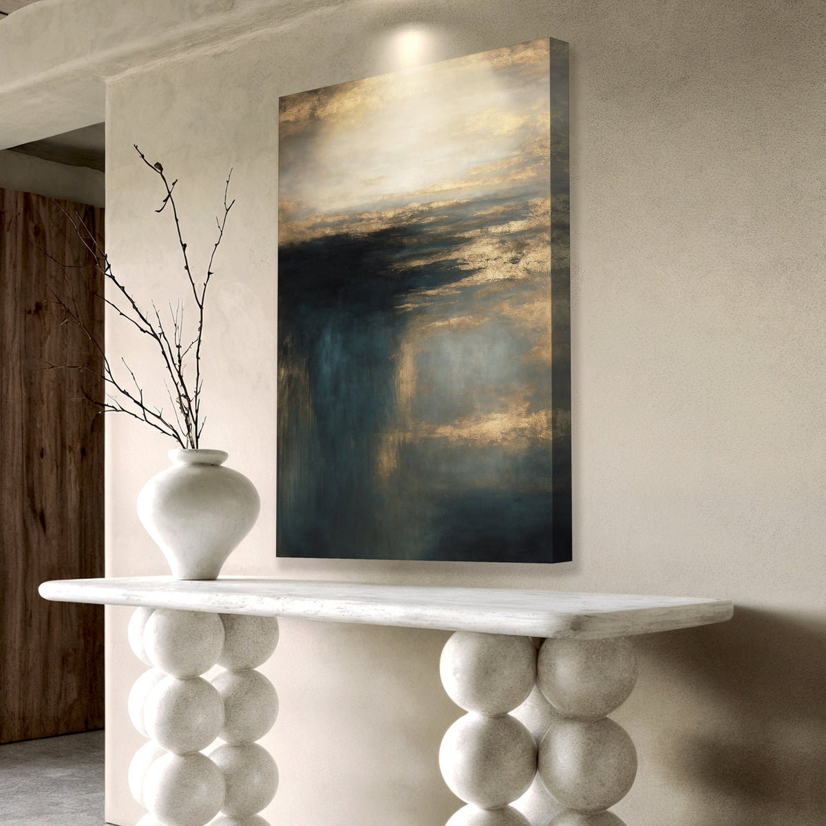Tailored Canvases Canvas Cloudscape Glimmer Wall Art
