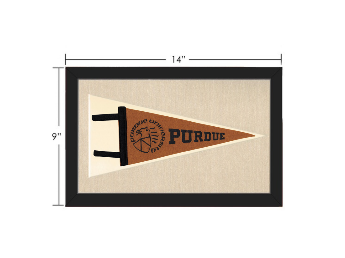 Vintage Purdue Pennant