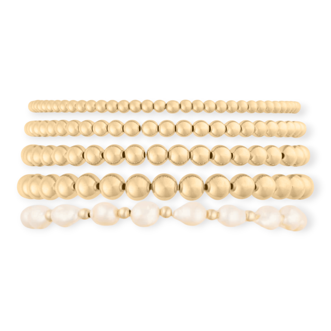 Cuffed by Nano LLC Baroque Juno Bracelet Five Stack