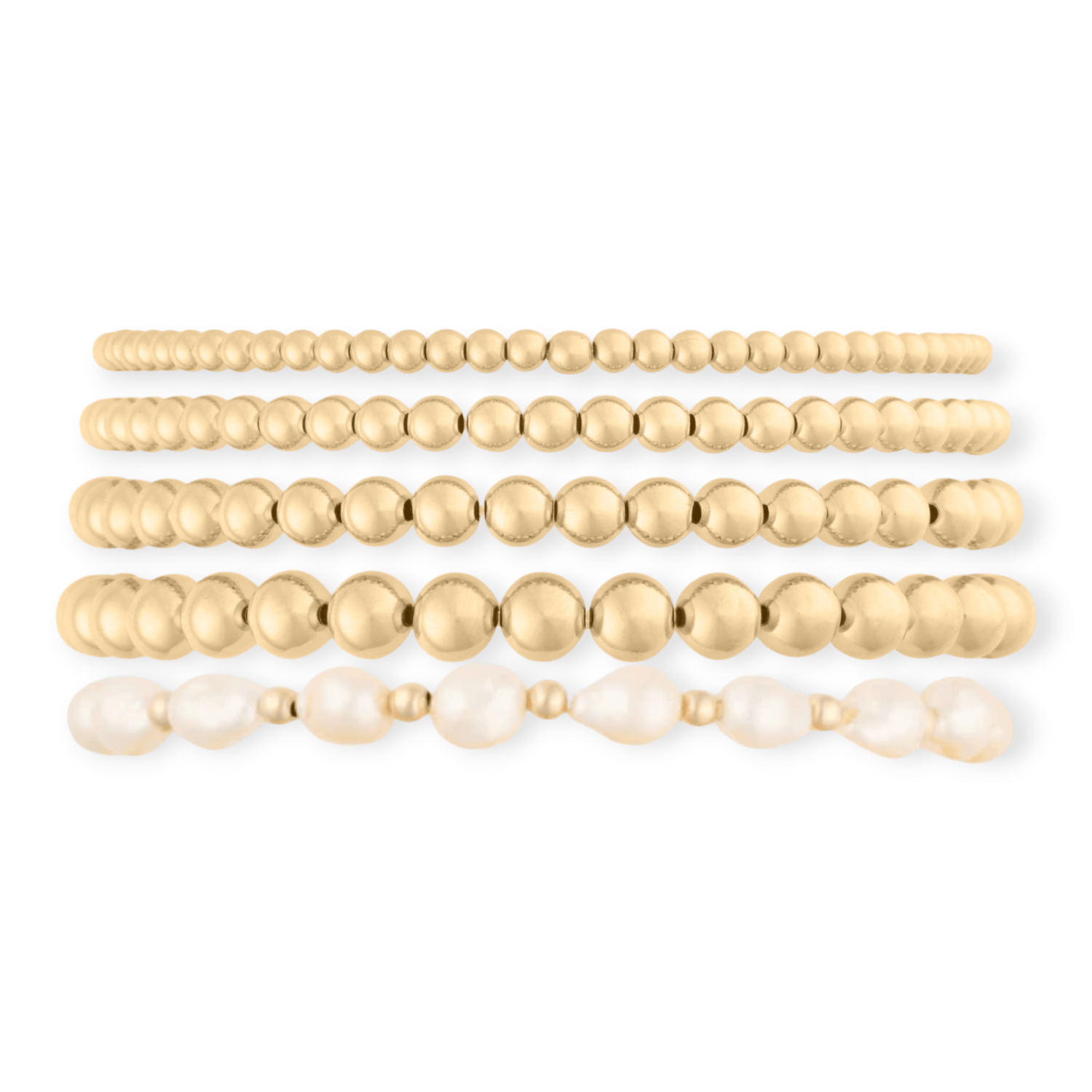 Cuffed by Nano LLC Baroque Juno Bracelet Five Stack