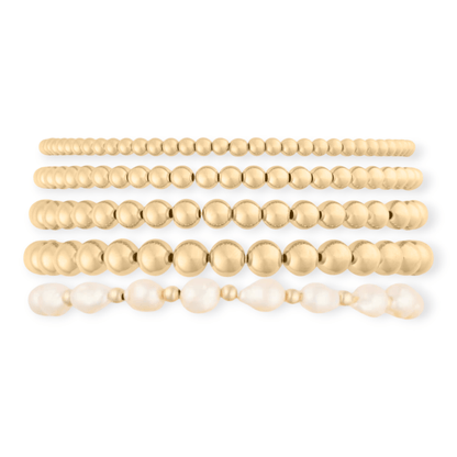 Cuffed by Nano LLC Baroque Juno Bracelet Five Stack