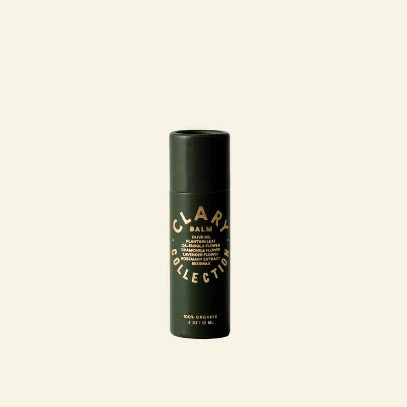 Clary Collection Moisturizer Olive Balm Stick  0.3 oz